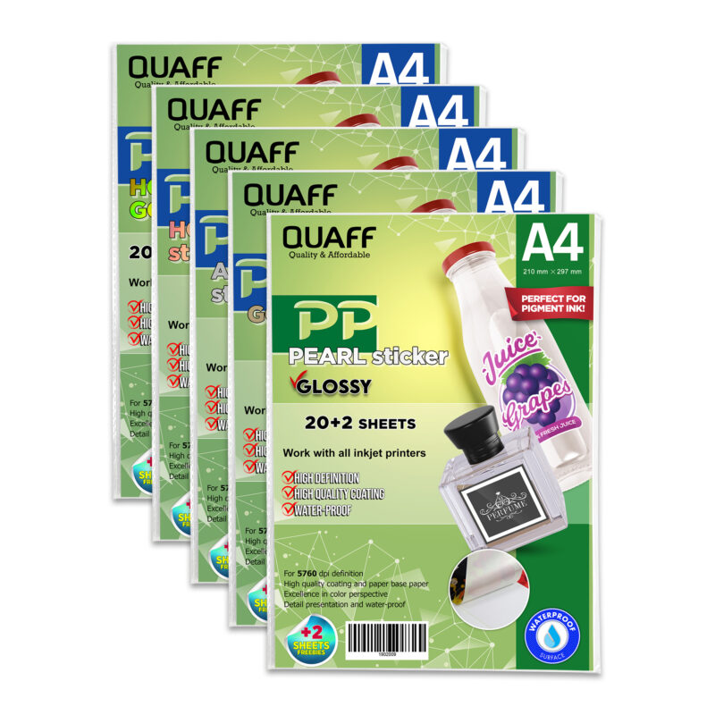 Waterproof Self-Adhesive Photo Paper  PP / PET