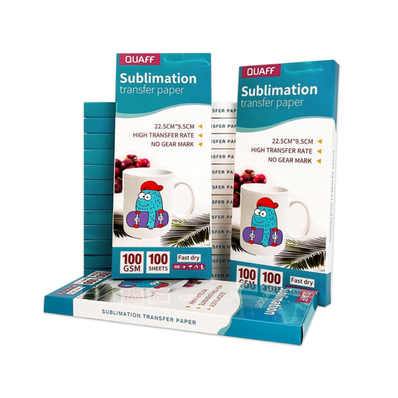 Pre-Cut Mug Sublimation Paper 22.5 × 9.5 cm | Ready for Mug Printing